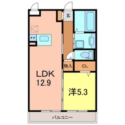 ラフィネ南町の物件間取画像